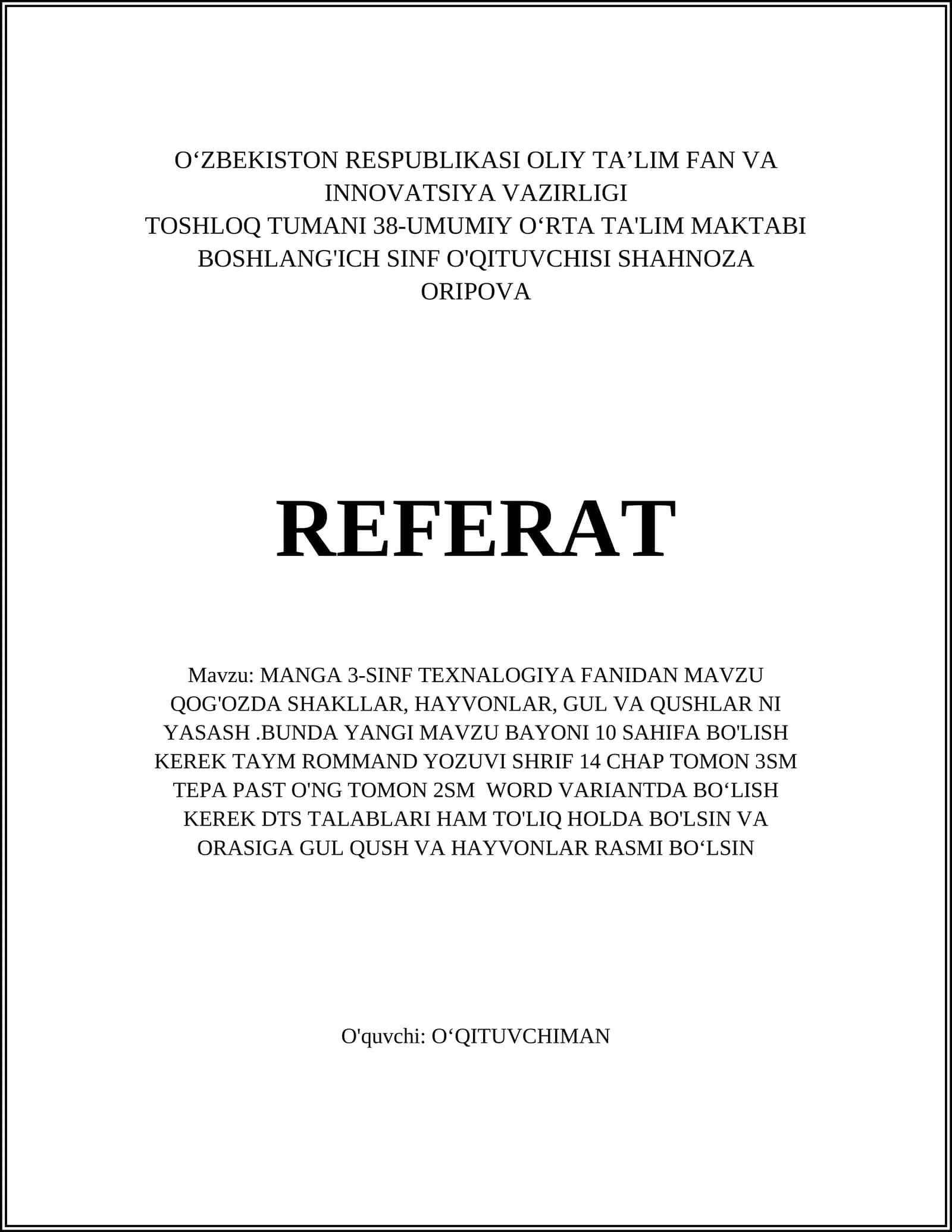 Qog‘oz san'ati tarixi 1
