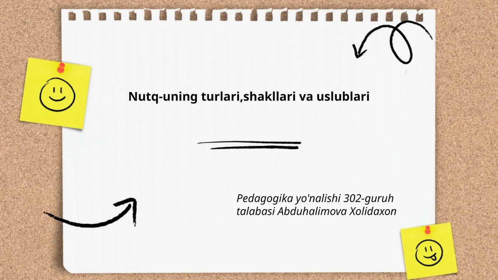 Nutq-uning turlari,shakllari va uslublari 1
