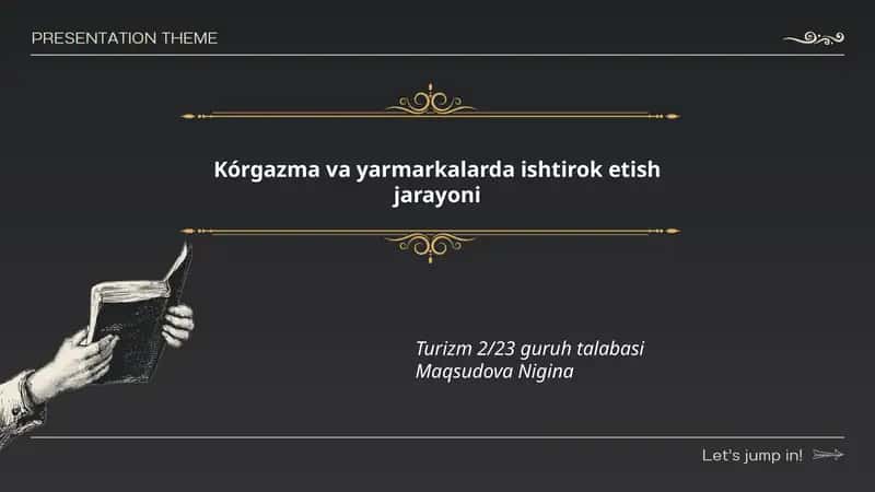 Ko'rgazma va yarmarkalarda ishtirok etish jarayoni 1
