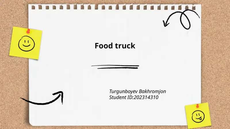Business planning for Food Truck 1