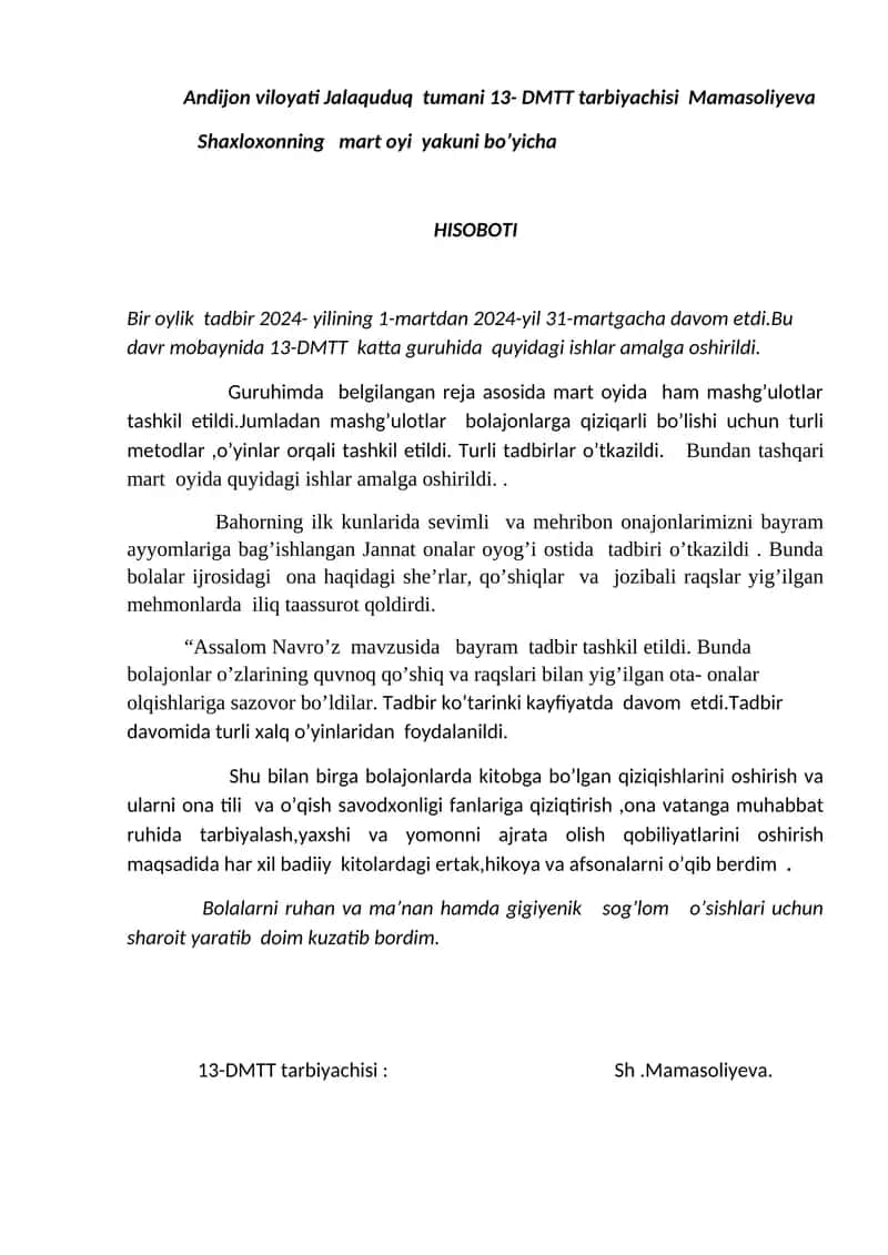 Assalom Navro’z 1