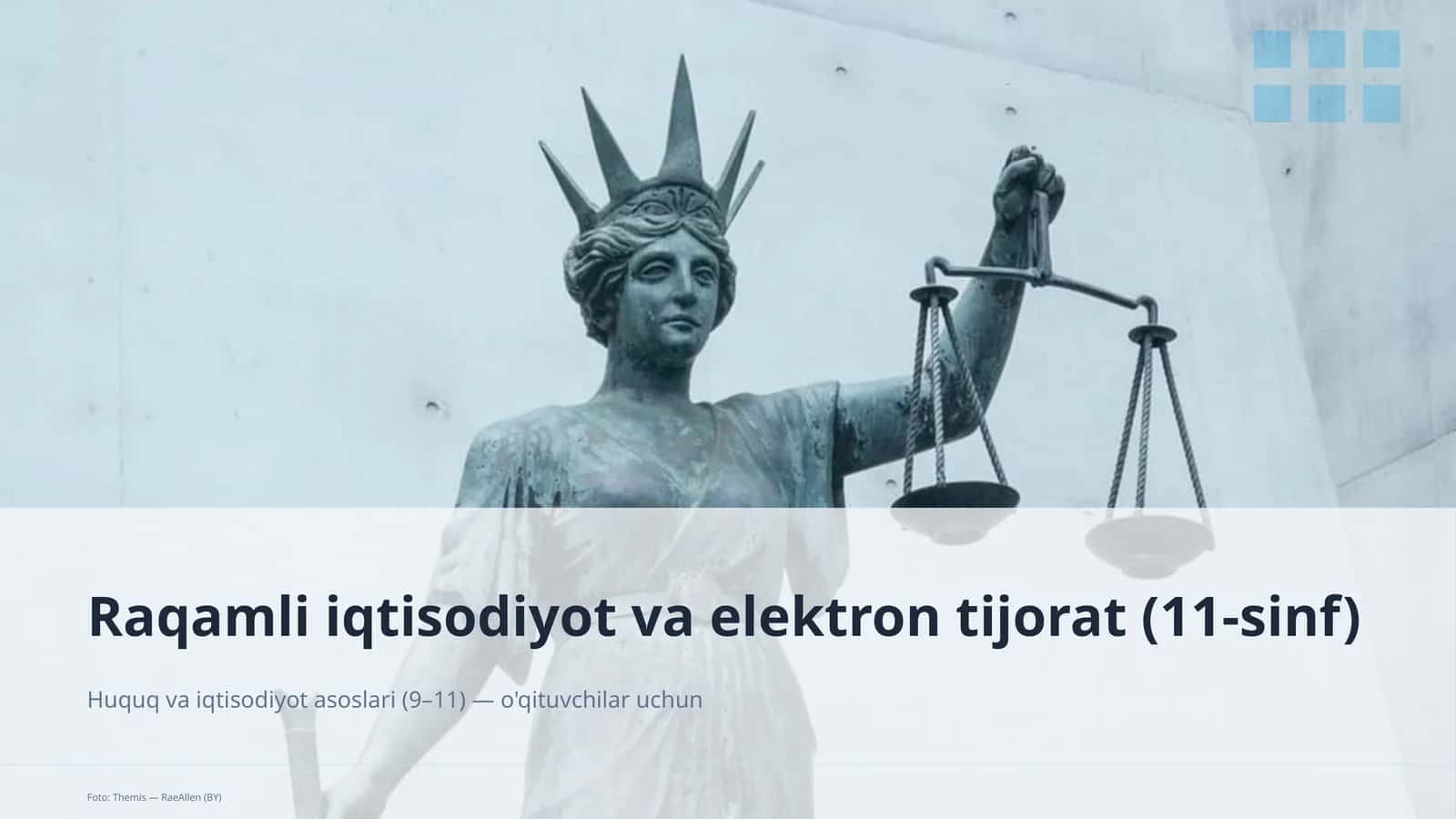 Raqamli iqtisodiyot va elektron tijorat (11-sinf) 1