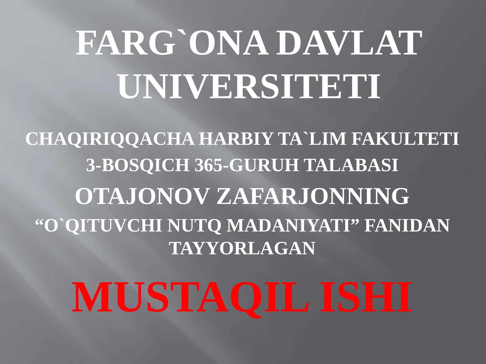 KAYKOVUS ASARLARIDA NOTIQLIK SAN`ATI MASALALARI 1