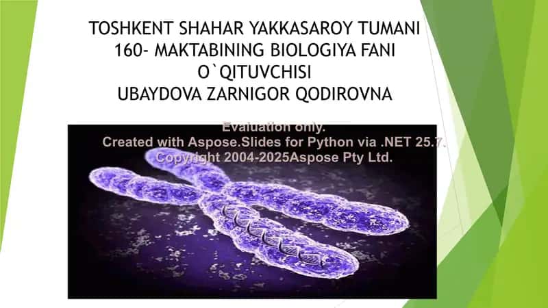 Biologiya fanining nazoratlari javoblari 1