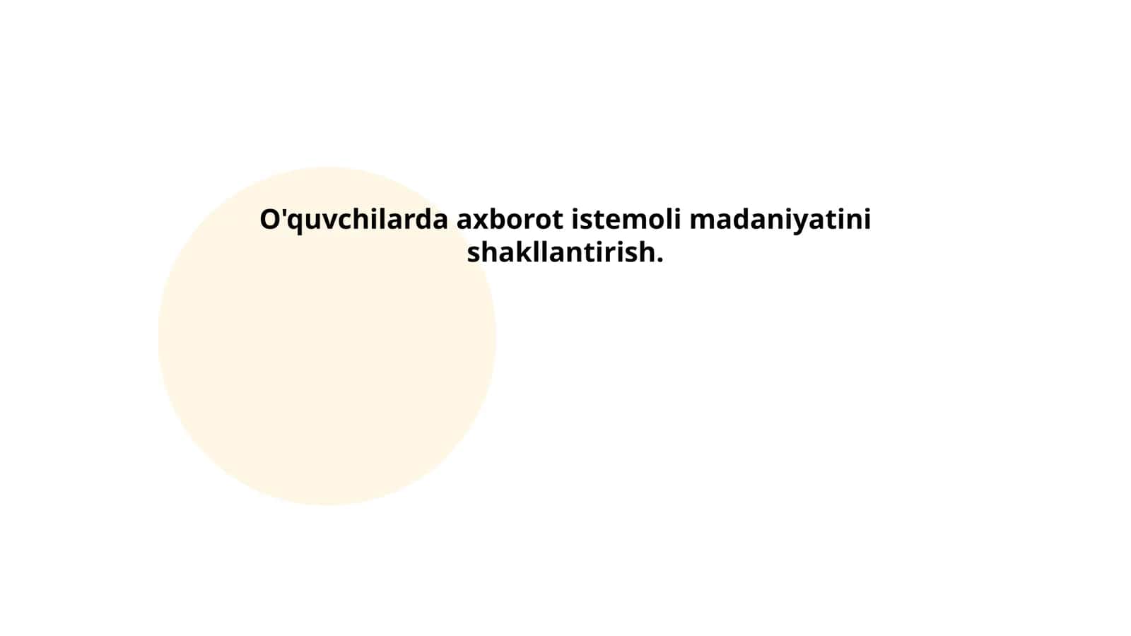 O'quvchilarda axborot istemoli madaniyatini shakllantirish 1