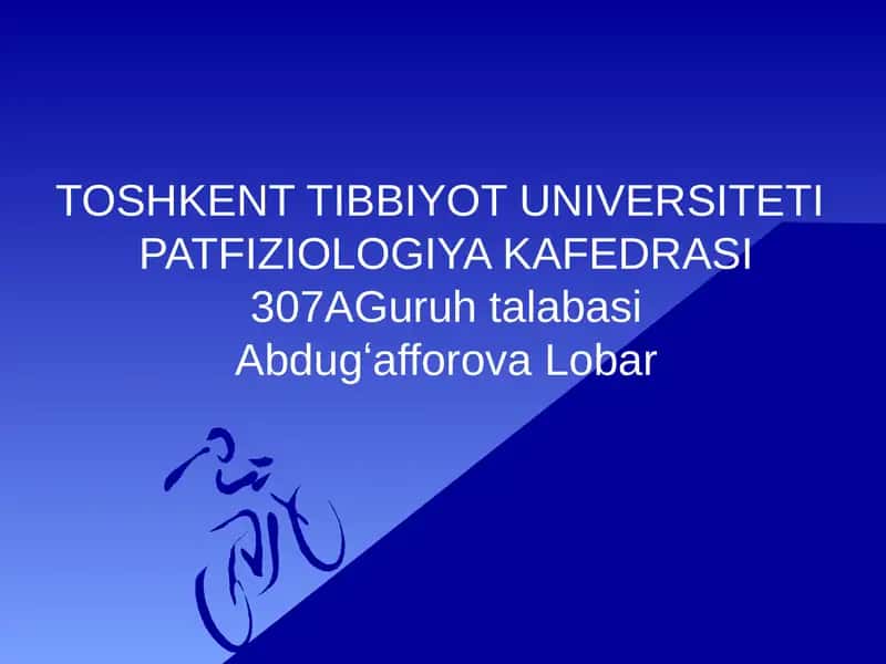 Umumiy Adaptatsion Sindrom: Patofiziologik Aspektlar 1