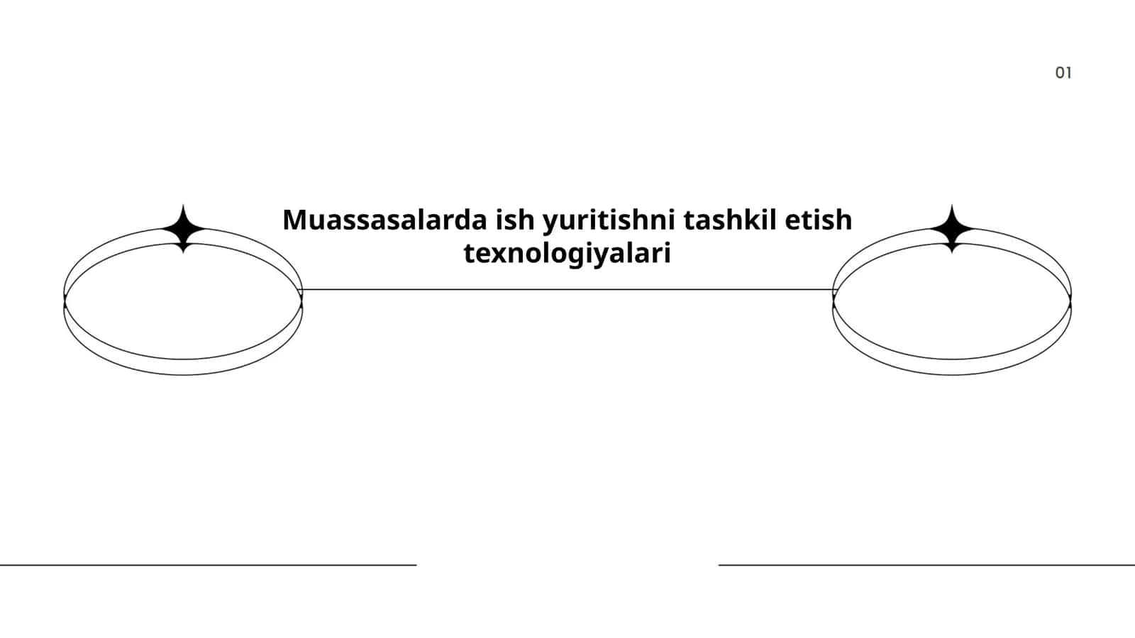 Muassasalarda ish yuritishni tashkil etish texnologiyalari 1