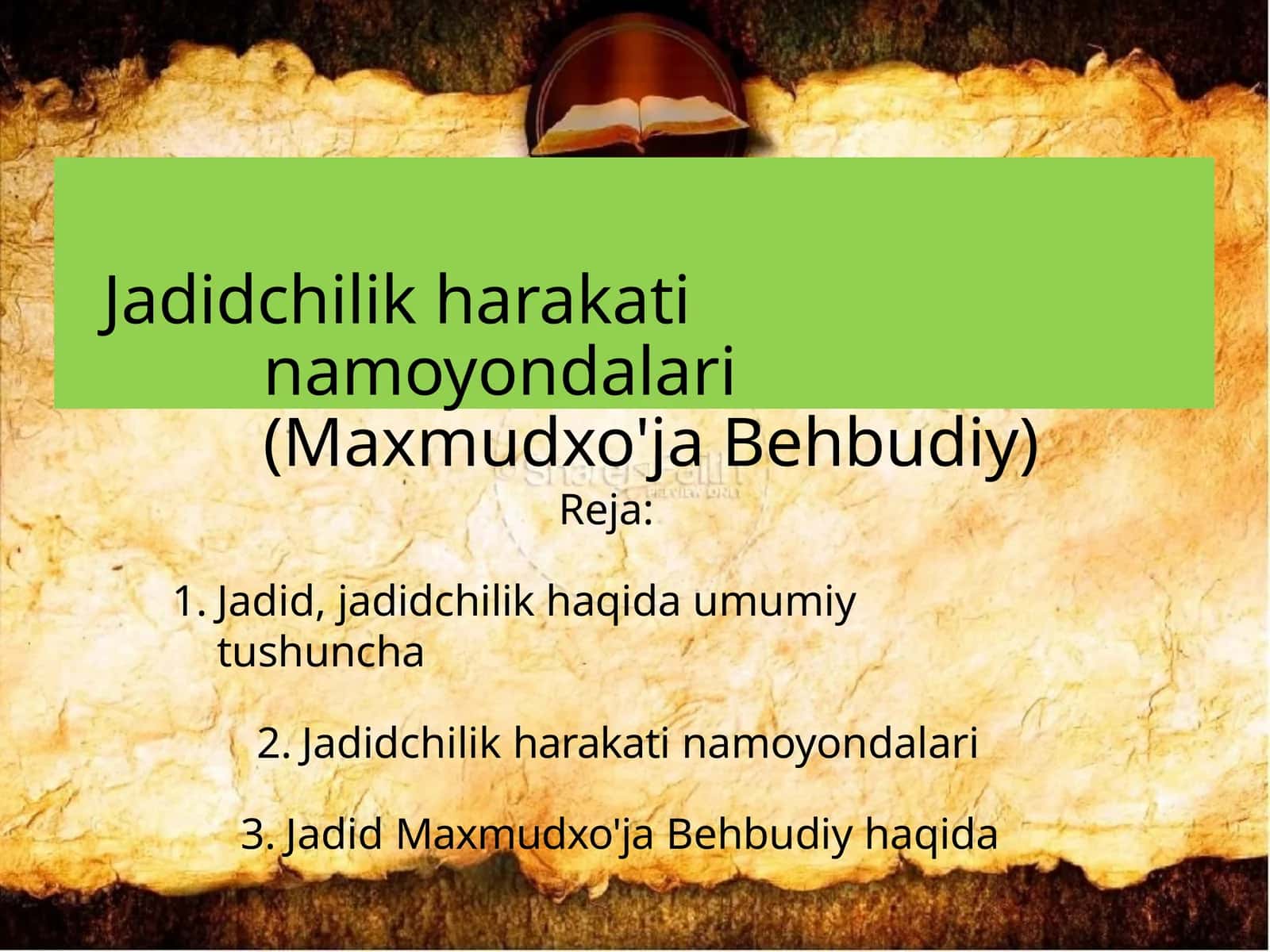 Maxmudxo'ja Behbudiy 1