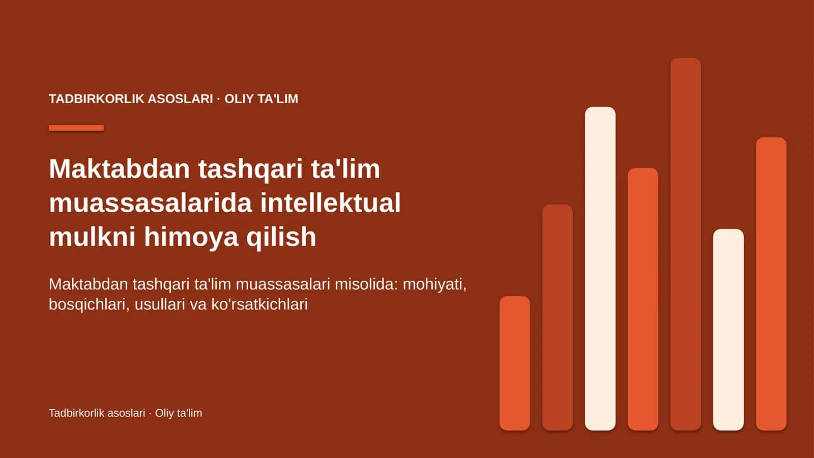 maktabdan tashqari ta'lim muassasalarida intellektual mulkni himoya qilish 6807 1