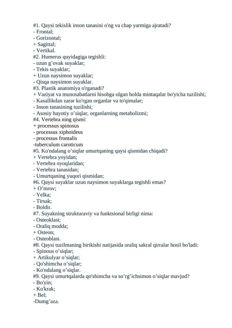 Plastik anatomiya 1