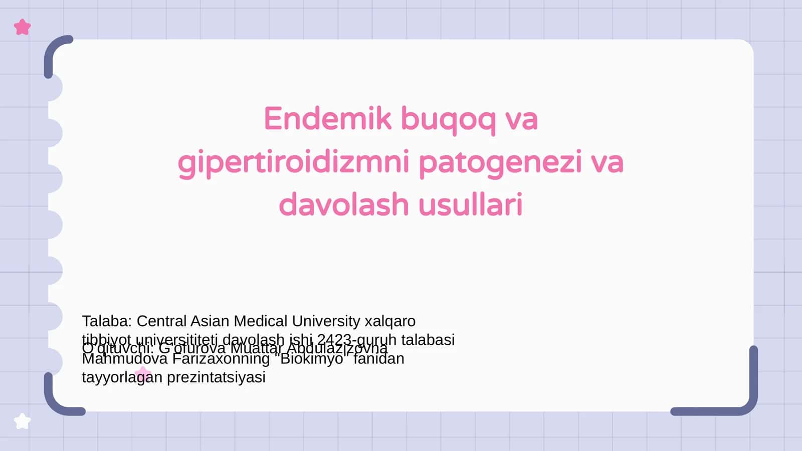 Endemik buqoq va gipertiroidizmni patogenezi va davolash usullari 1
