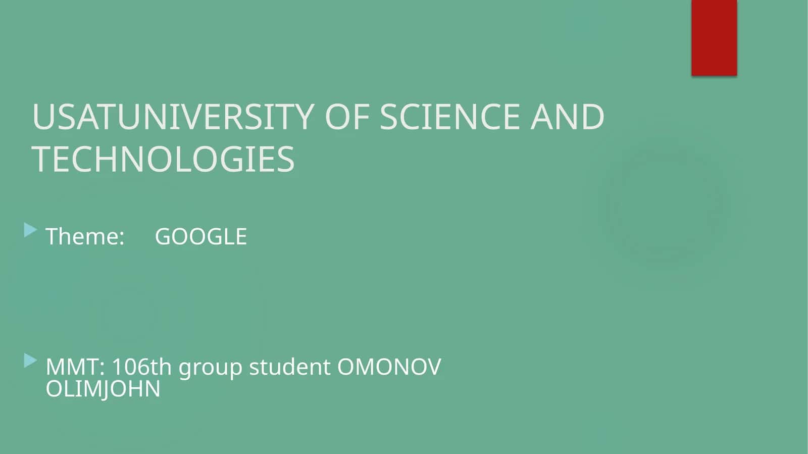 GOOgle 1