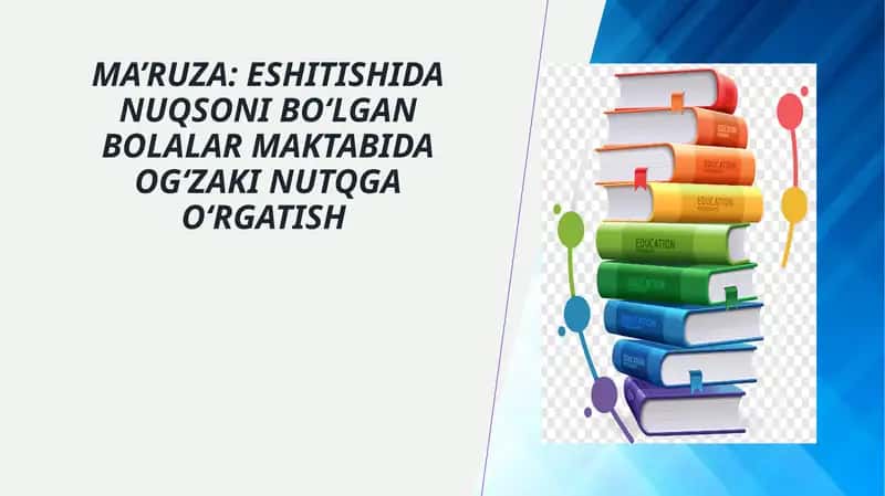 Ona tili o`qitish metodikasi 1