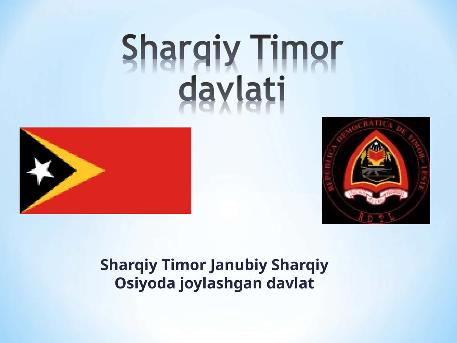 Sharqiy Timor 1