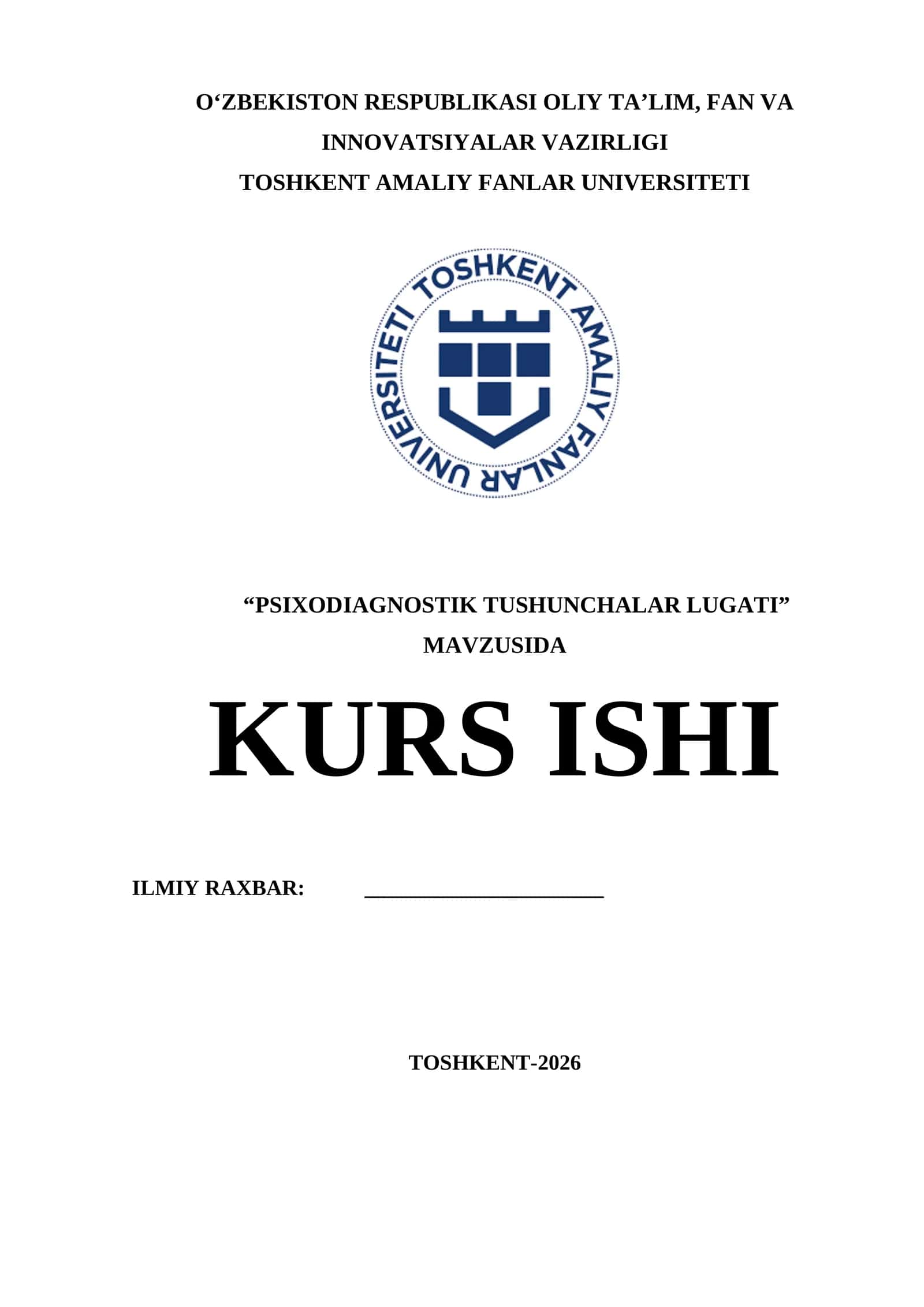 Psixodiagnostik Tushunchalar Lugati 1