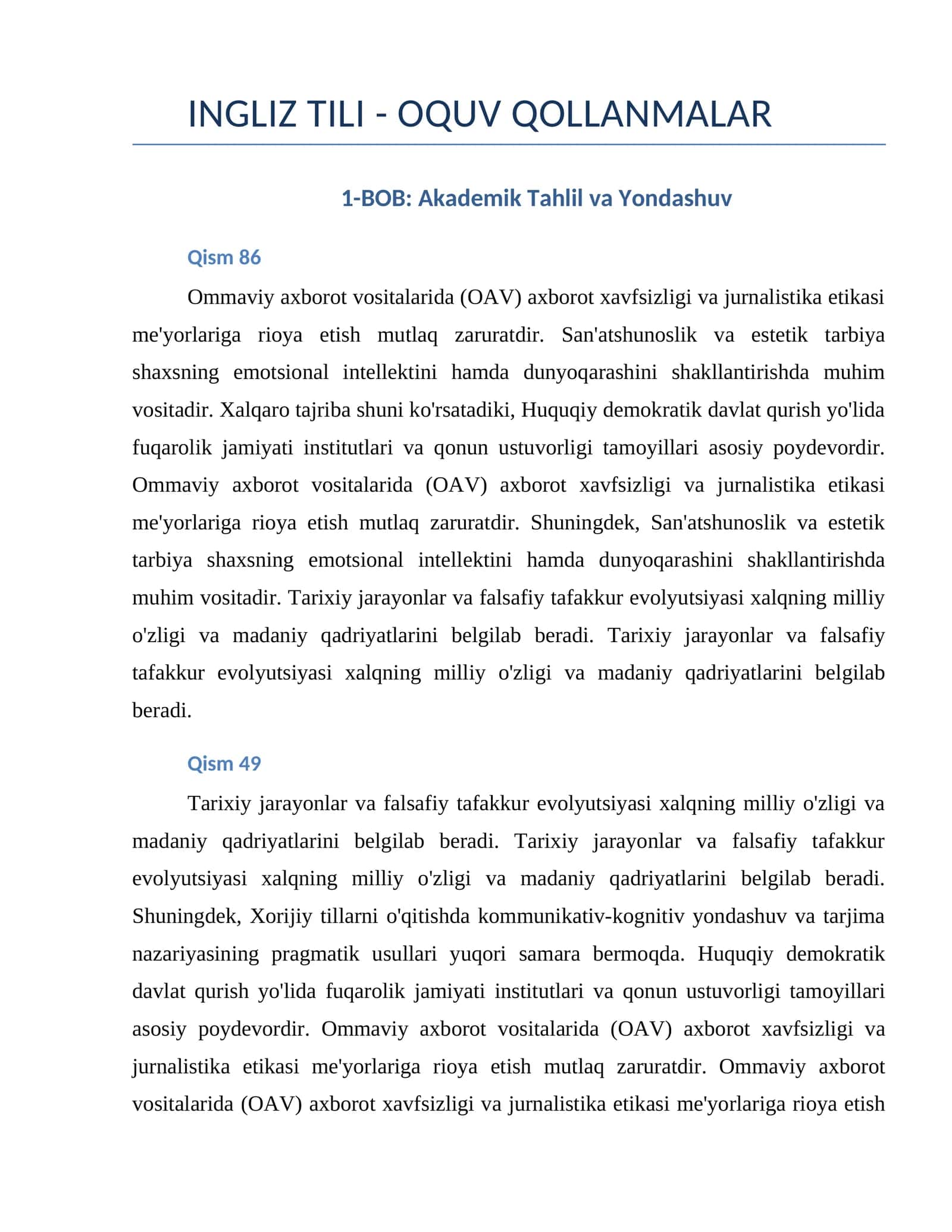OQUV QOLLANMALAR 1
