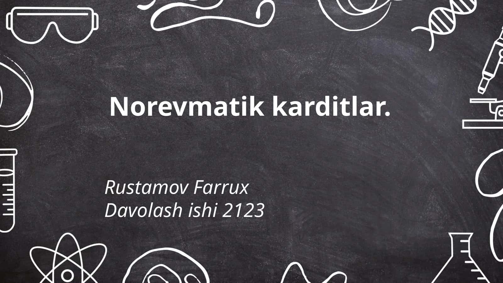 Norevmatik Karditlar 1