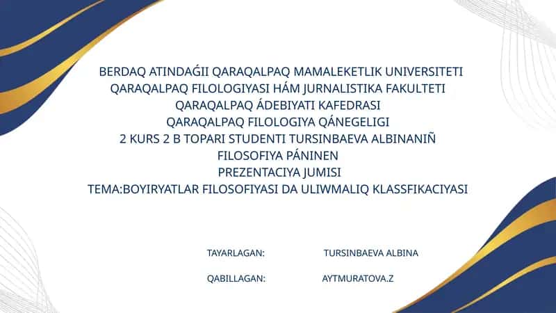 Qádiriyatlar filosofiyasi 1