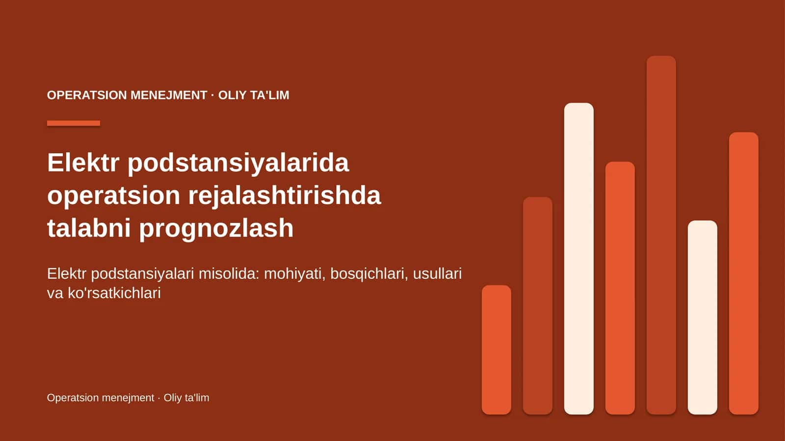 elektr podstansiyalarida operatsion rejalashtirishda talabni prognozlash 8703 1