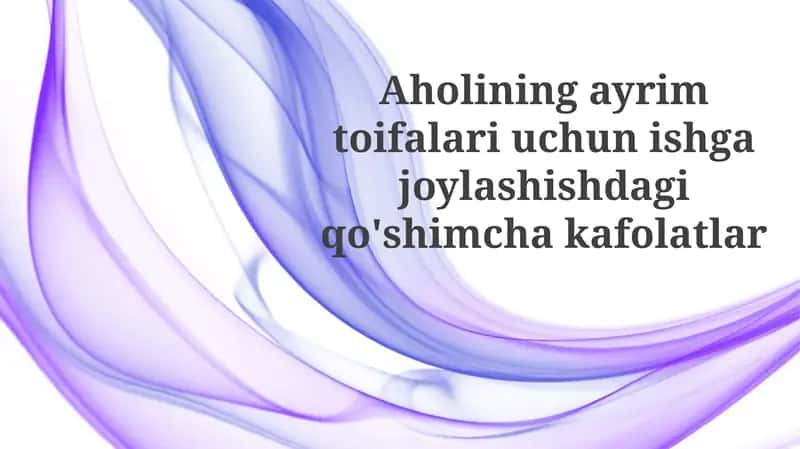 Qo'shimcha Kafolatlar va Choralar Tarixiy Kontekstida 1
