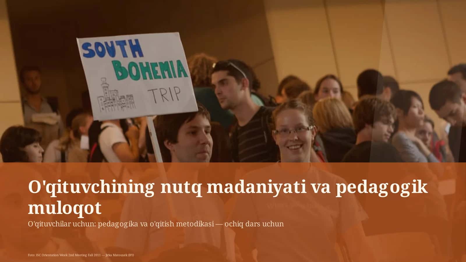 O'qituvchining nutq madaniyati va pedagogik muloqot 1