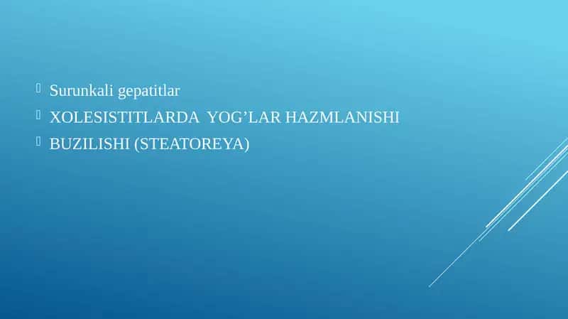Surunkali gepatitlar 1