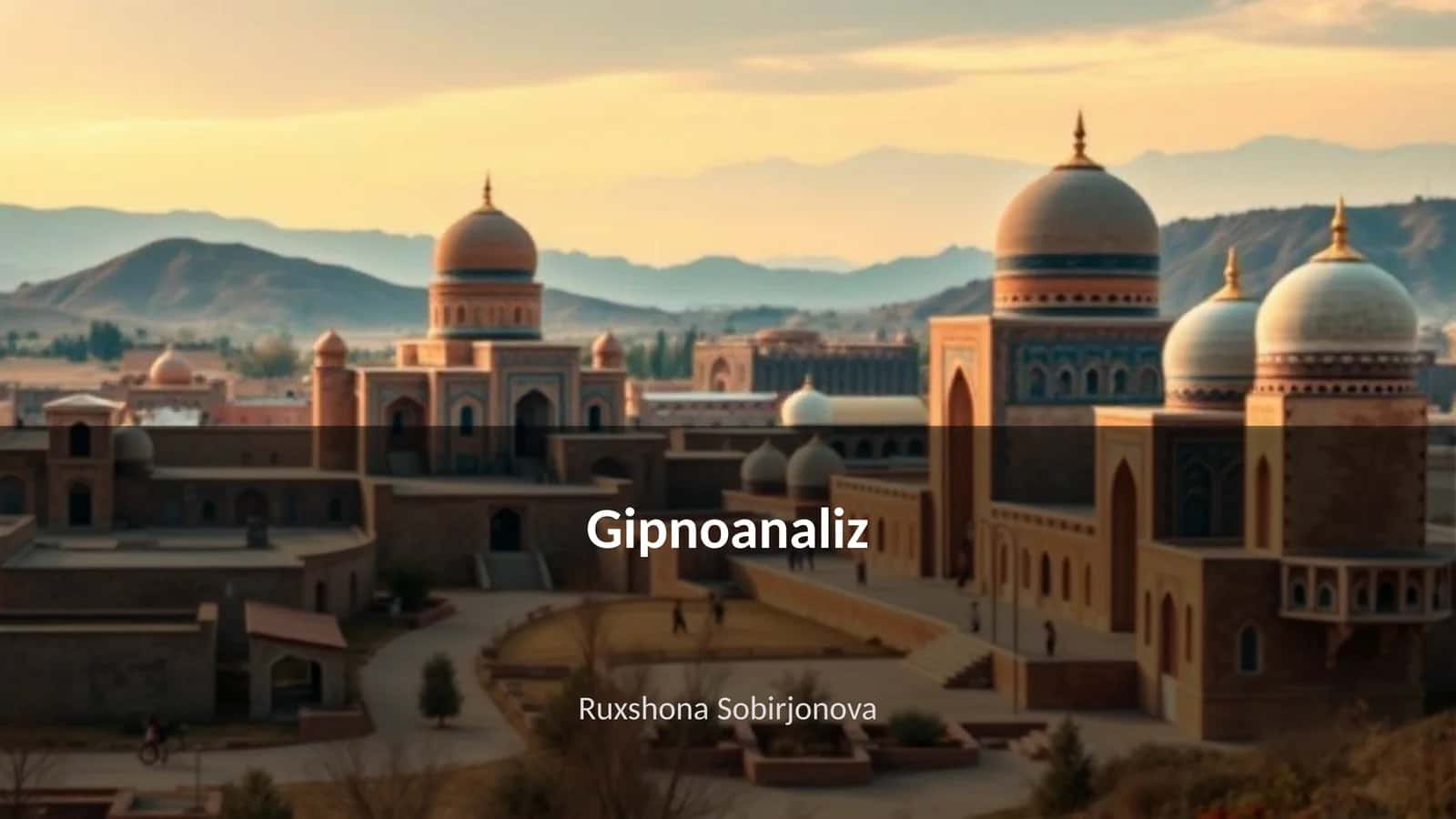 Gipnoanaliz 1
