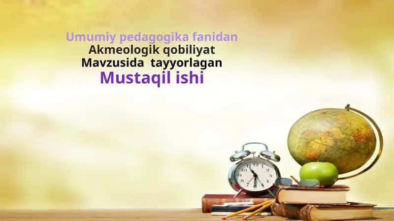 Akmeologik qobiliyat 1