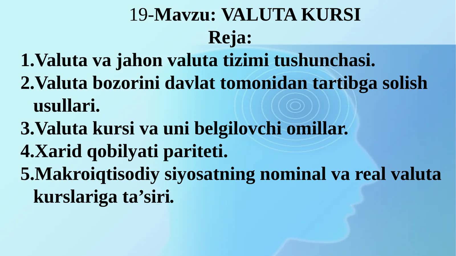 VALUTA KURSI 1