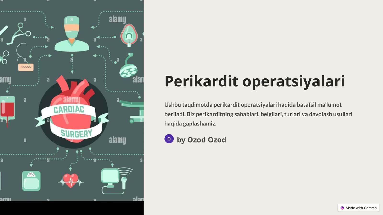 Perikardit operatsiyalari 1