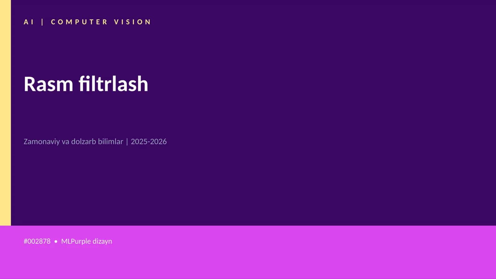 Rasm filtrlash 1