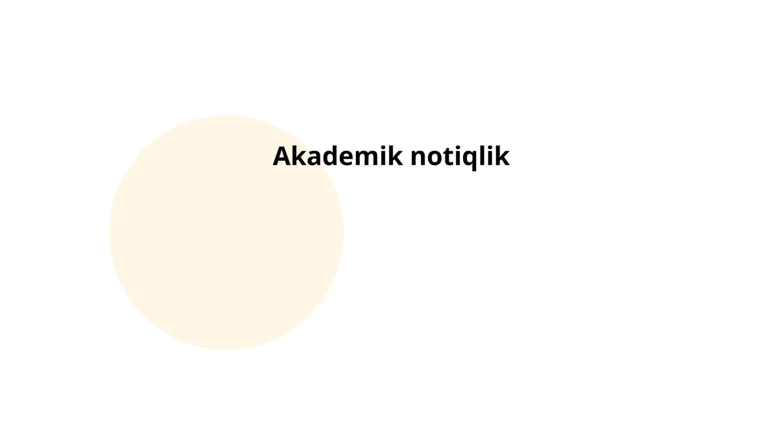 Akademik notiqlik 1