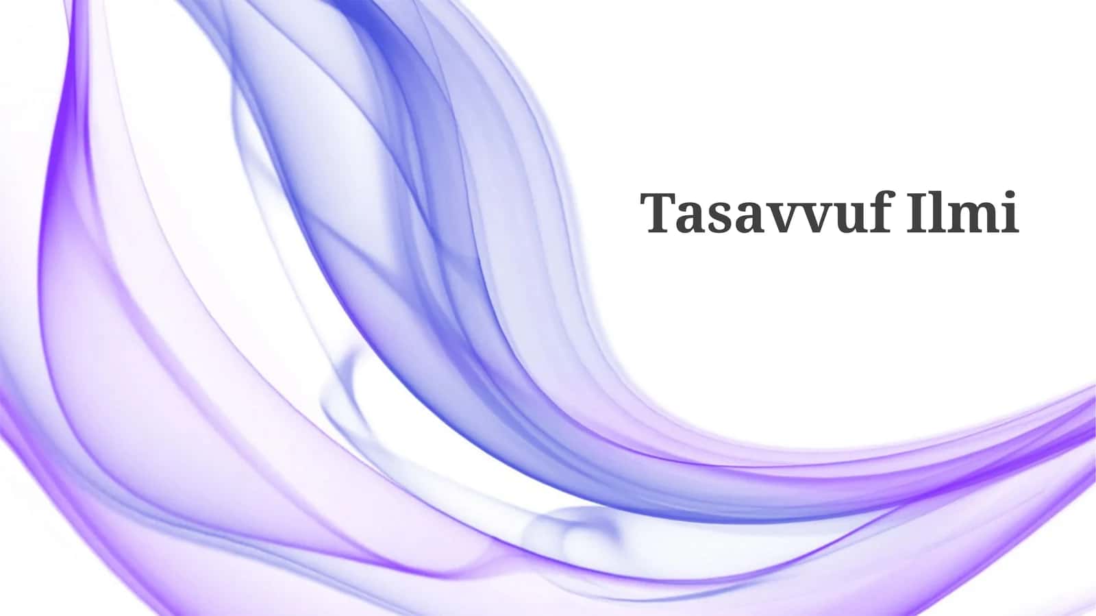 Tasavvuf Ilmi 1