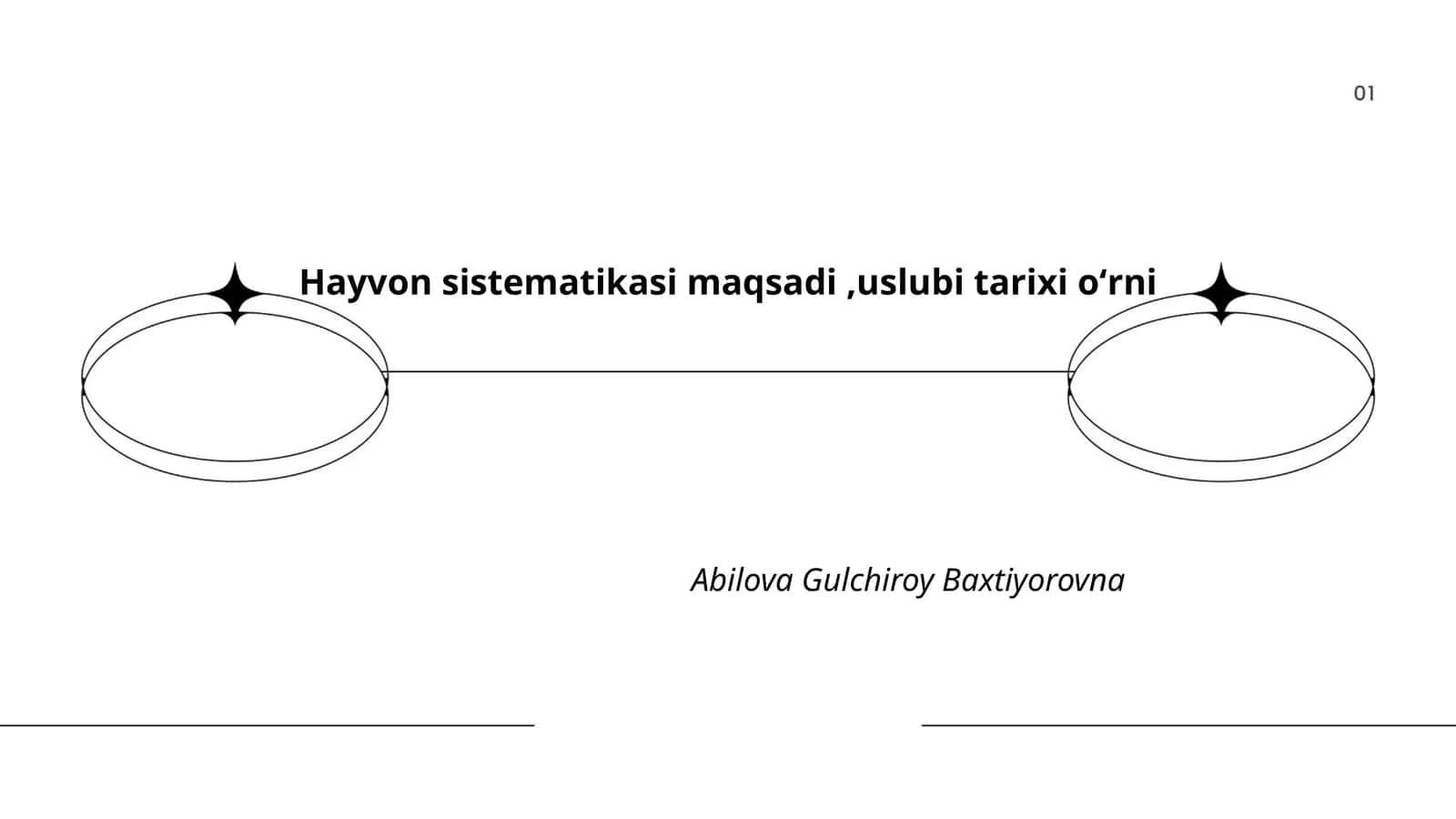Hayvon sistematikasi maqsadi, uslubi tarixi oʻrni 1