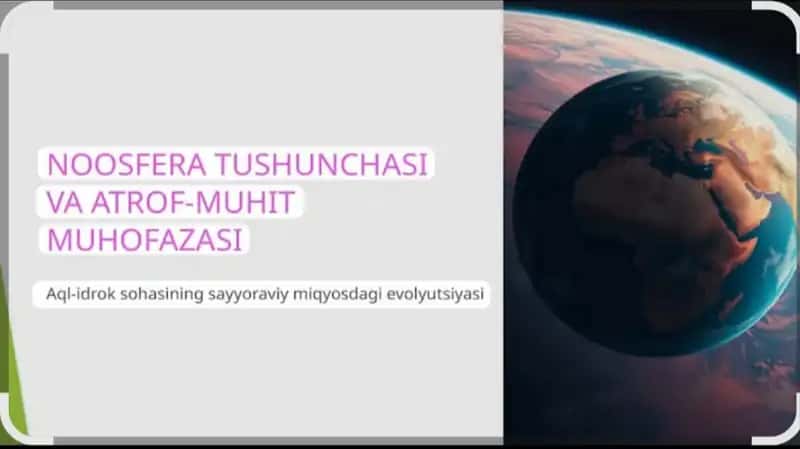 NOOSFERA TUSHUNCHASI 1