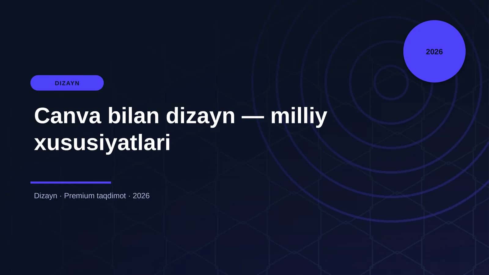 Canva bilan dizayn — milliy xususiyatlari 1