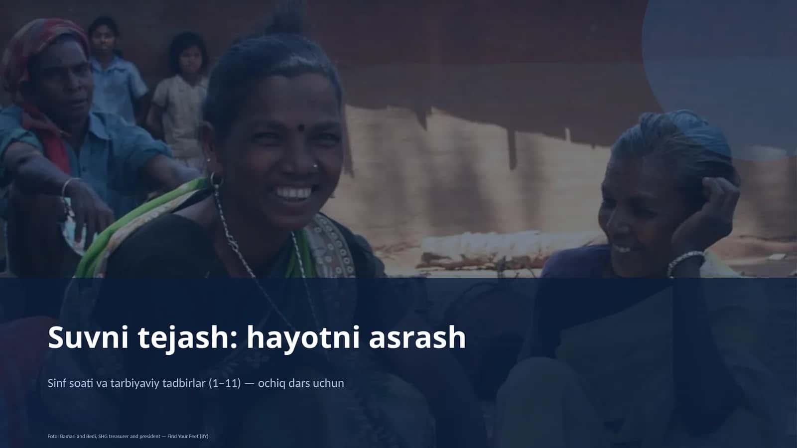 Suvni tejash: hayotni asrash 1
