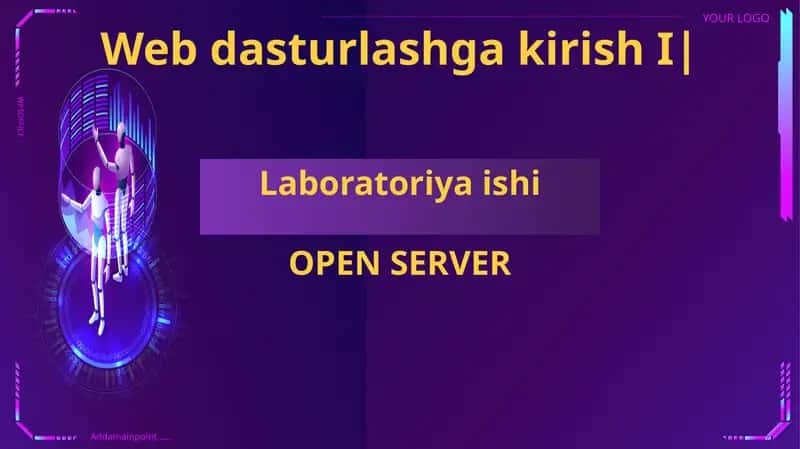 Web dasturlashga kirish I