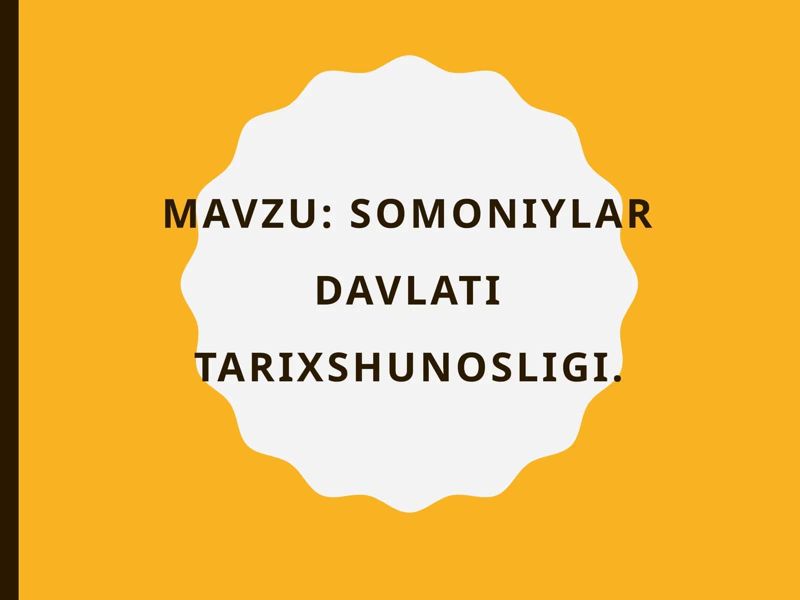 Somoniylar davlati tarixshunosligi 1