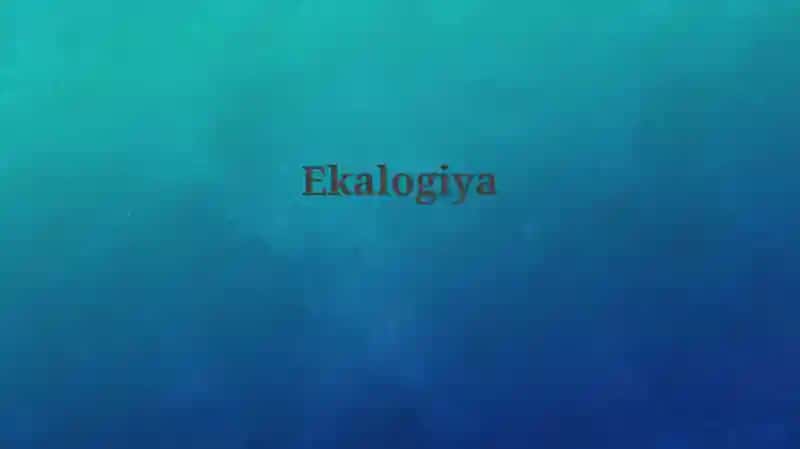 Ekologiya 1