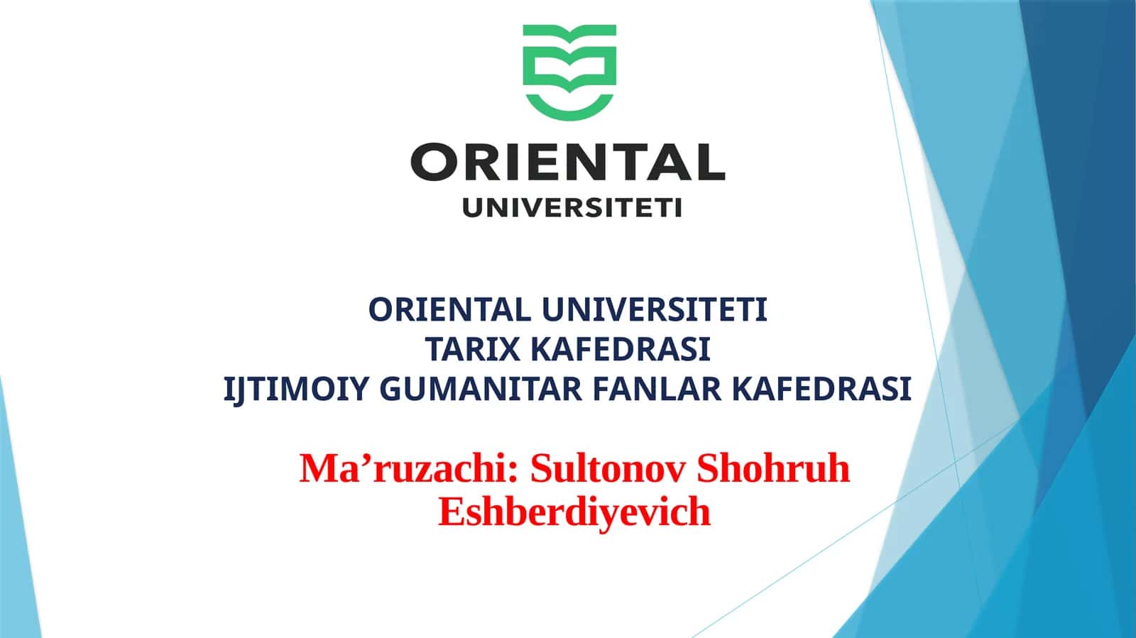 Arxivshunoslik fanining predmeti, maqsad va vazifalari 1