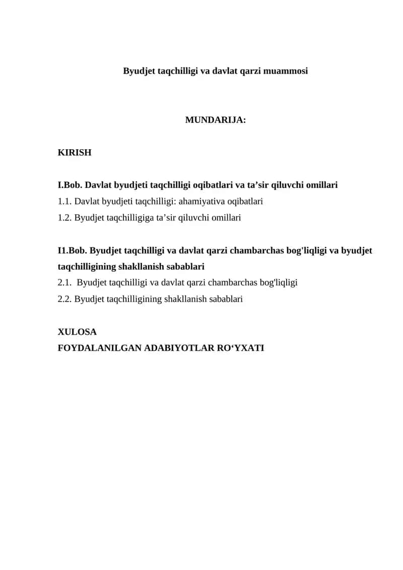Mamlakatimizda erkin bozor munosabatlarini yuzaga kelishi va bozor iqtisodiyotiga bosqichma-bosqich 1