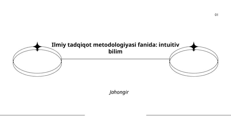 Intuitiv bilim 1