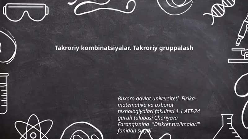 Diskret tuzilmalari 1