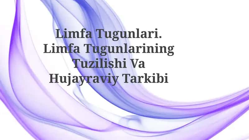 Limfa Tugunlari 1