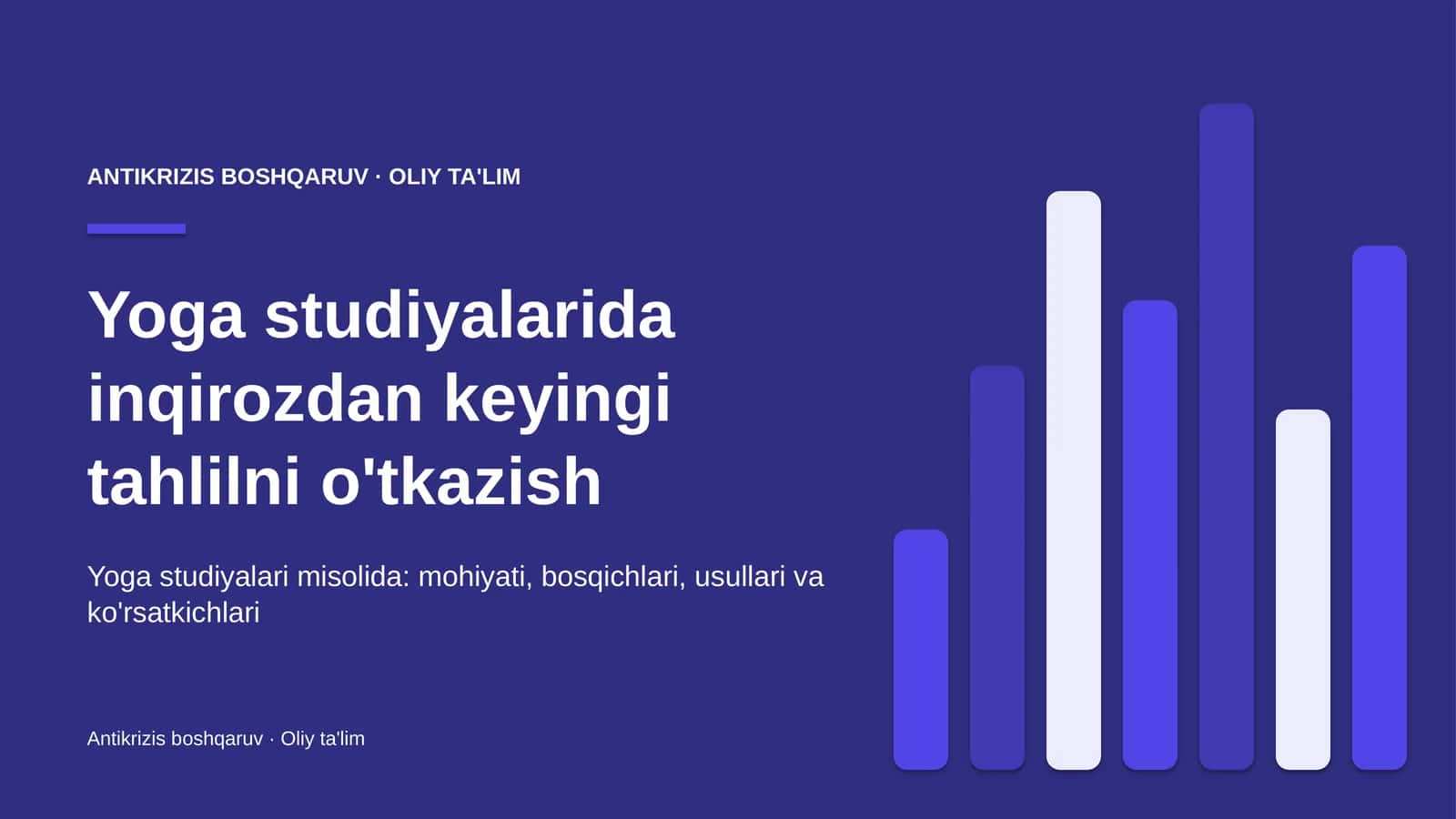 yoga studiyalarida inqirozdan keyingi tahlilni o'tkazish 3396 1