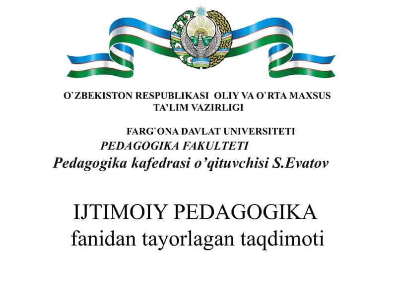 Spirtli ichimliklar iste`mol qiluvchi o‘smirlar bilan olib boriladigan ijtimoiy-pedagogik faoliyat 1