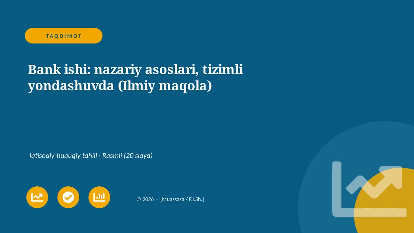 Bank ishi: nazariy asoslari, tizimli yondashuvda (Ilmiy maqola) 1