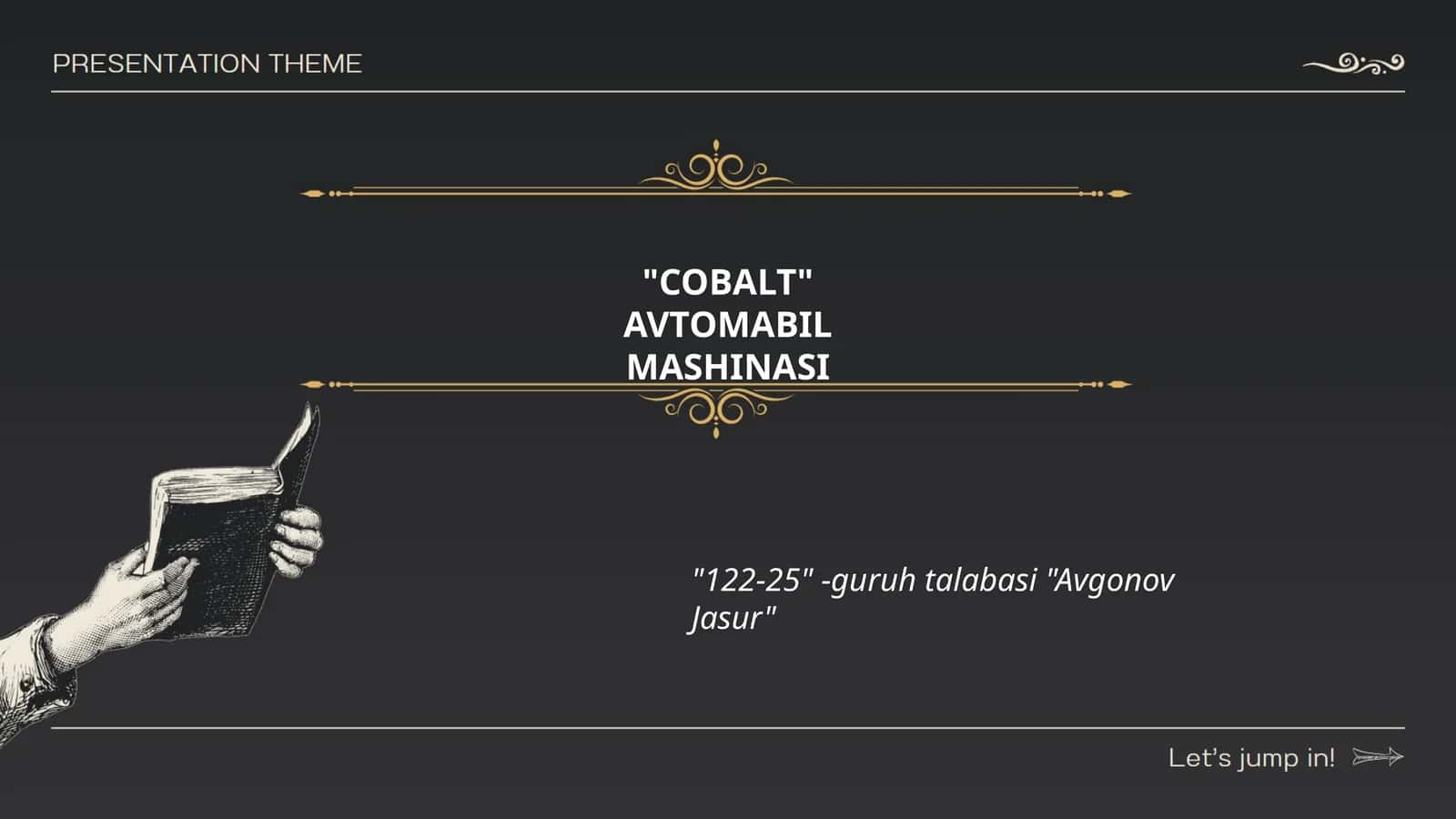 COBALT AVTOMOBIL MASHINASI 1