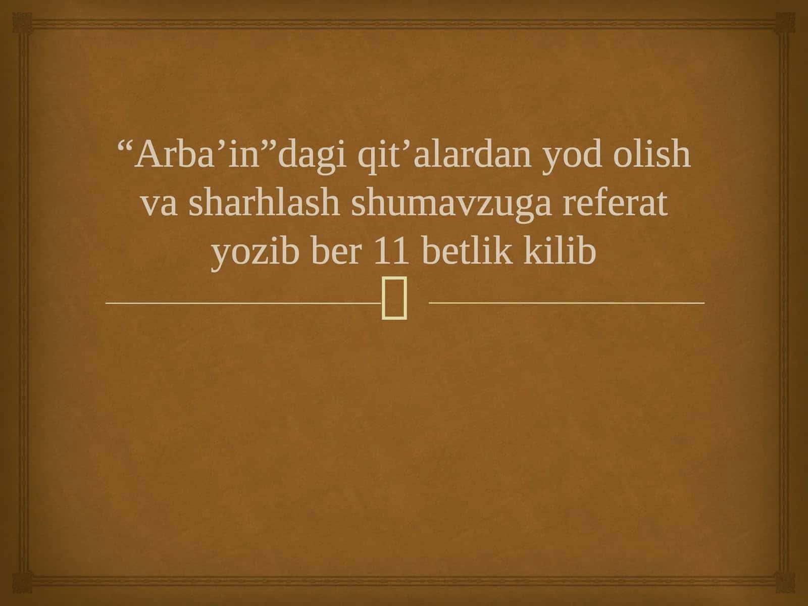 Yaratilish tarixi va mazmuni 1